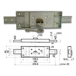 PREFER 8601-0010 SERR CENTRALE D/MAPPA