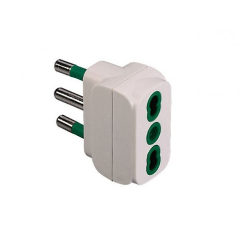 FME.ADATTATORE 1PRESA BIANCO 16A 82110