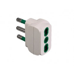 FME.ADATTATORE 1PRESA BIANCO 16A 82110