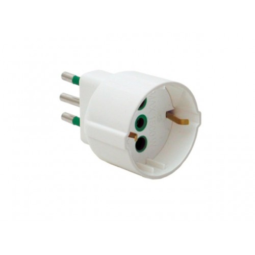 FME.ADATTATORE SCHUKO BIANCO 10A 82120