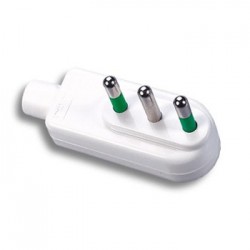 FANTON 80040 presa elettrica Bianco