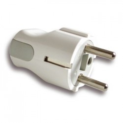 FANTON 80070 presa elettrica Bianco