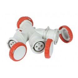 FME.ADATTATORE CEE ROSSO 3 PRESE  73140