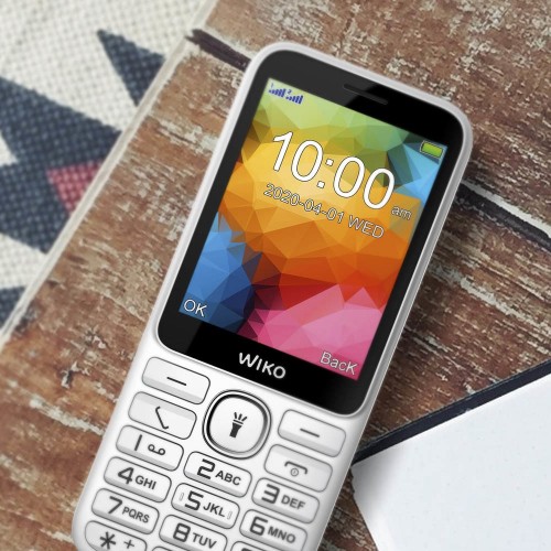 Wiko F200 5,84 cm (2.3") 96 g Bianco Telefono...