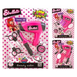 GLOBO Set Gioco Parrucchiera C/Phon B/O 3Ass