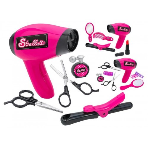 GLOBO Set Gioco Parrucchiera C/Phon B/O 3Ass