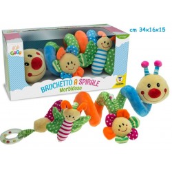 SPIRALE PER PASSEGGINO C/SONAGLI 2 COL 35CM