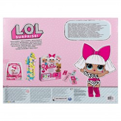 Spin Master Games LOL Surprise, Mega confezione 4 regali a tema LOL, 1 Jumbling Tower, 1 Domino, 1 Puzzle, 1 Gioco da tavolo,