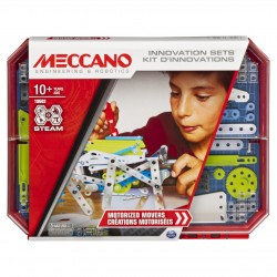 Meccano , Inventor Set Creazioni con Motore, kit di costruzione S.T.E.A.M. dai 10 anni