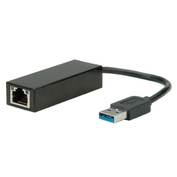 Value USB 3.0 - RJ-45 Nero