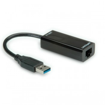 Value USB 3.0 - RJ-45 Nero 2