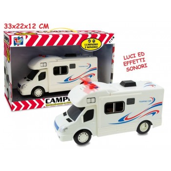 CAMPER CON LUCI E SUONI