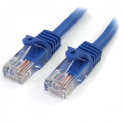 StarTech.com Cavo di rete CAT 5e - Cavo Patch Ethernet RJ45 UTP Blu da 1m antigroviglio