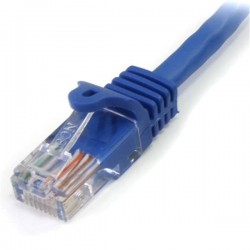 StarTech.com Cavo di rete CAT 5e - Cavo Patch Ethernet RJ45 UTP Blu da 1m antigroviglio