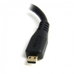 StarTech.com Cavo HDMI a micro HDMI ad alta velocita' - Cavo HDMI micro High Speed da 12cm - F/M - Nero