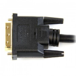StarTech.com Cavo adattatore HDMI a DVI-D - Cavo connettore presa HDMI a presa DVI Maschio/Maschio da 2 m