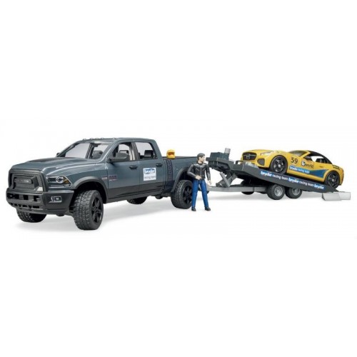BRUDER Ram 2500 Power Wagon Con Roadster Racing...