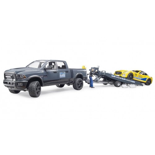 BRUDER Ram 2500 Power Wagon Con Roadster Racing...