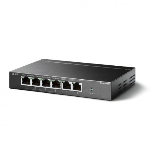 TP-LINK TL-SF1006P switch di rete Fast Ethernet...