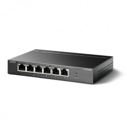 TP-LINK TL-SF1006P switch di rete Fast Ethernet (10/100) Nero Supporto Power over Ethernet (PoE)