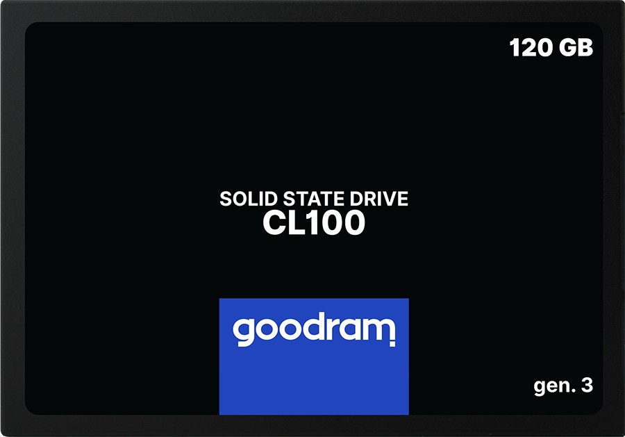 Goodram SSDPR-CL100-120-G3 drives allo stato solido 2.5" 120 GB Serial ATA III 3D TLC