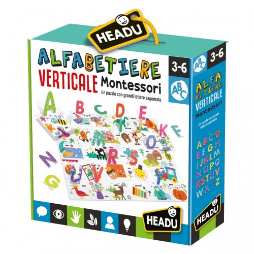 Headu Alfabetiere Verticale Montessori