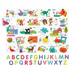 Headu Alfabetiere Verticale Montessori