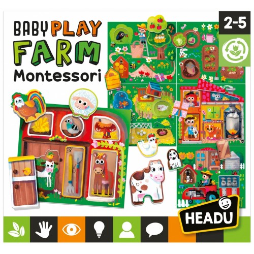 Headu Baby Play Farm Montessori