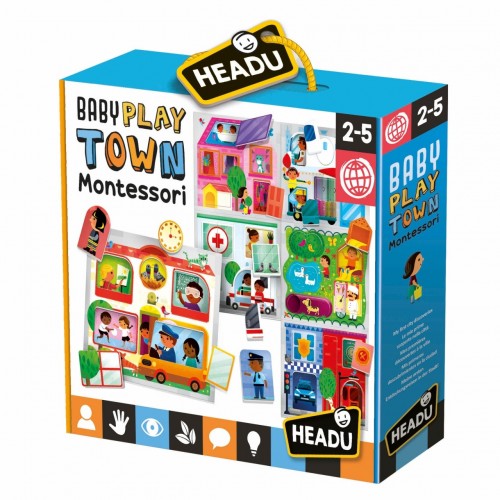 Headu Baby Play Town Montessori
