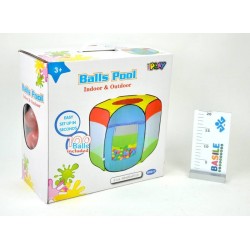 TENDA CASA CON 100 PALLINE MISURE 90X90X97CM