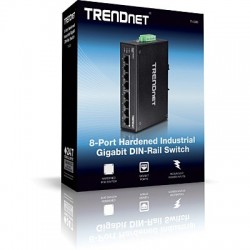 Trendnet TI-G80 switch di rete Non gestito L2 Gigabit Ethernet (10/100/1000) Nero