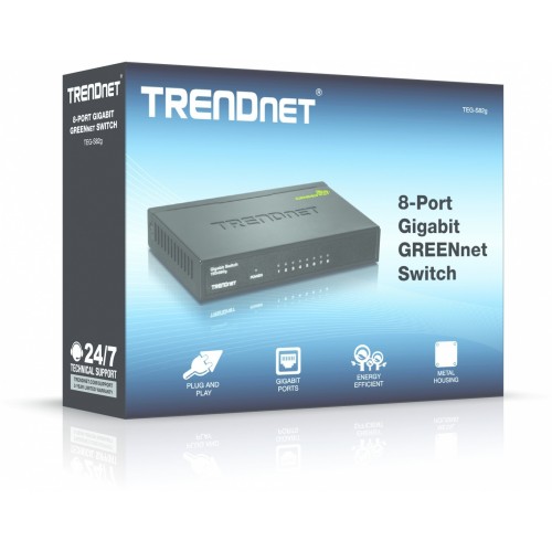 Trendnet GREENnet Non gestito Gigabit Ethernet...