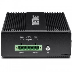 Trendnet TI-UPG62 switch di rete Non gestito L2 Gigabit Ethernet (10/100/1000) Nero Supporto Power over Ethernet (PoE)
