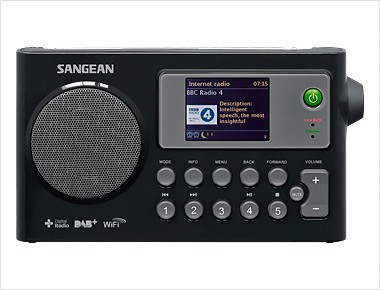 Sangean WFR-27C radio Internet Digitale Nero