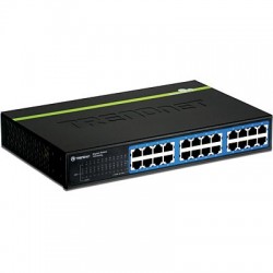 Trendnet TEG-S24DG switch di rete Non gestito Nero