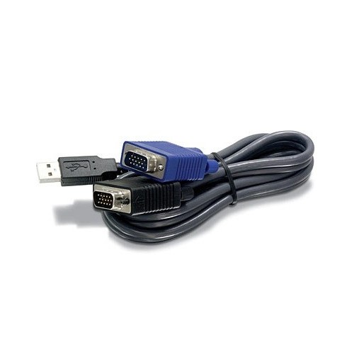 Trendnet 2.8m USB/VGA KVM cavo per tastiera,...