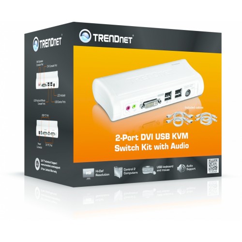 Trendnet TK-204UK switch per...