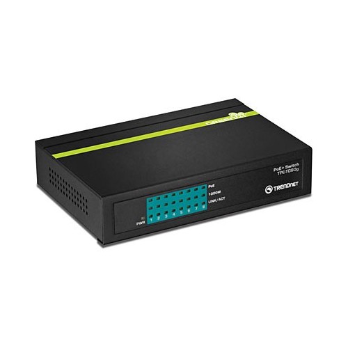 Trendnet TPE-TG80G switch di rete Nero Supporto...