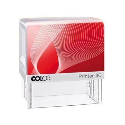 Colop Printer 40 timbro 23 x 59 mm Bianco
