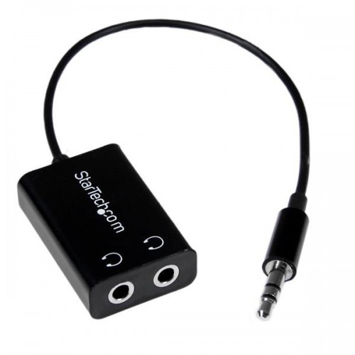 StarTech.com Addatore cavo splitter mini jack...