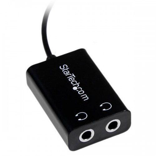 StarTech.com Addatore cavo splitter mini jack...