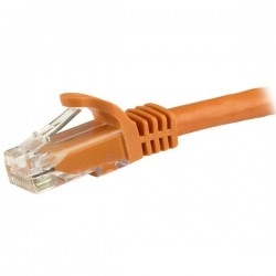 StarTech.com Cavo patch antigroviglio UTP RJ45 Cat6 Gigabit 3 m arancione - Cavo patch 3 m