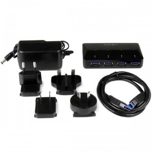 StarTech.com Hub USB 3.0 a 4 Porte con Porta di...