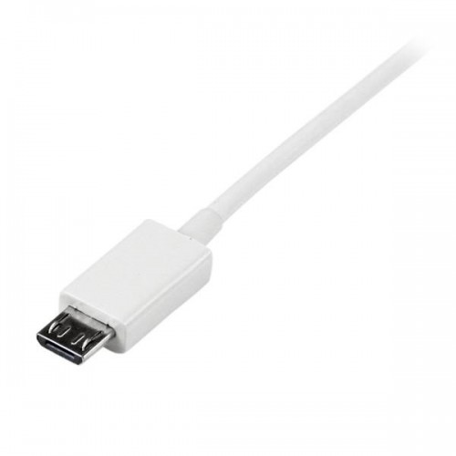 StarTech.com Cavo micro USB bianco 2 m - A a...