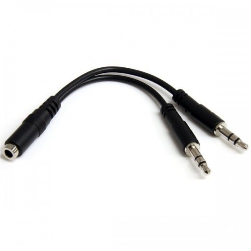 StarTech.com Adattatore splitter cuffie a 4 pin...