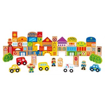 BLOCKS TOWN 70 PCS 2