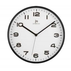 Lowell Justaminute 00875BN orologio da parete Orologio da parete in quarzo Cerchio Nero, Bianco