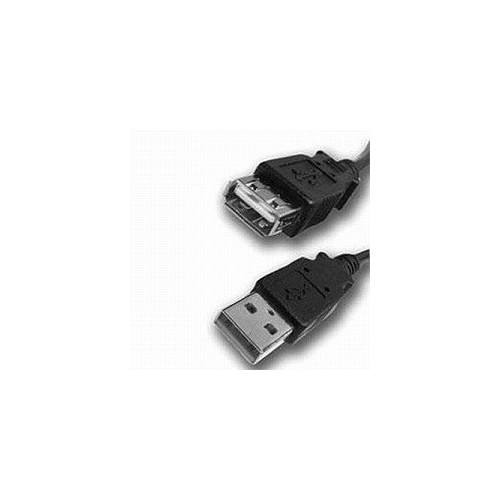nuovaVideosuono USB 3m M-F cavo USB 2.0 USB A Nero