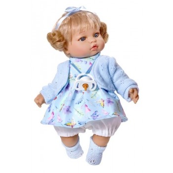 BAMBOLA 28 CM FIORI VESTITO...