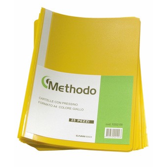 Methodo X202106 cartella A4 Polipropilene (PP) Rosso